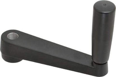 Value Collection - 32mm Hub Diam Crank Handle - 14mm Round Bore, 22" High - USA Tool & Supply