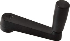 Value Collection - 23mm Hub Diam Crank Handle - 10mm Square Bore, 14" High - USA Tool & Supply