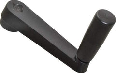 Value Collection - 27mm Hub Diam Crank Handle - 12mm Square Bore, 17" High - USA Tool & Supply