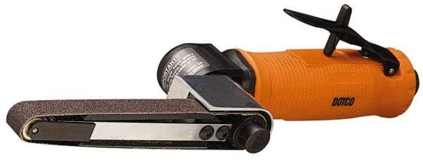 Dotco - 1/2 x 12", 20,000 RPM Air Belt Sander - 0.3 hp, 1/4 Inlet - USA Tool & Supply