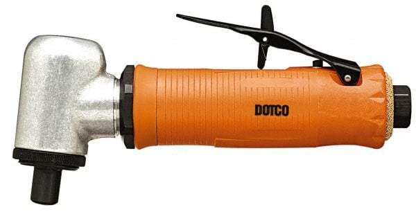 Dotco - Pneumatic Handheld Disc Sander - 1/4" Inlet, 0.3 hp - USA Tool & Supply