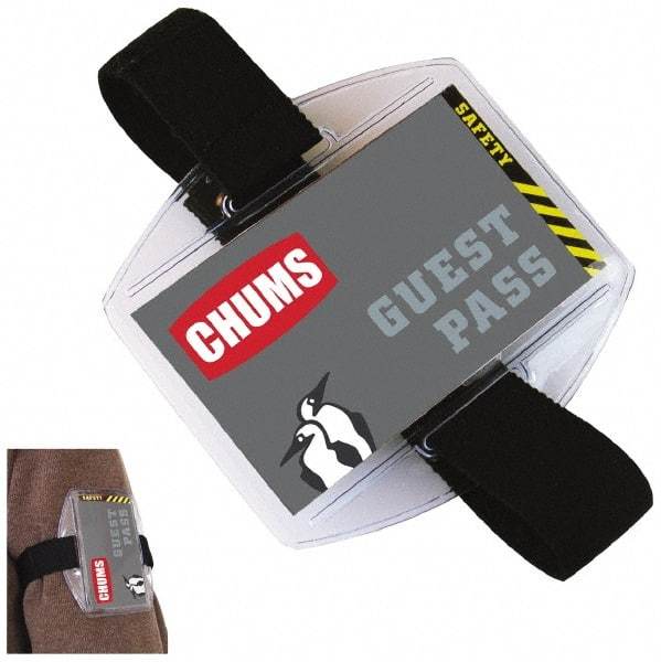 Chums - Arm Band Badge Holder - Black - USA Tool & Supply