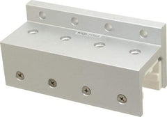 80/20 Inc. - 2-1/2" Wide, 2-3/4" High, Open Shelving Accessory/Component - Aluminum, 6" Long, 6" Deep, Use with Series 15 - 1515 Extrusion - USA Tool & Supply