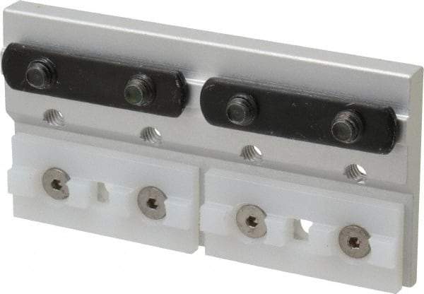 80/20 Inc. - 2.062" Wide, 5/16" High, Open Shelving Accessory/Component - Aluminum, 4" Deep, Use with Series 10 - 1010 Extrusion - USA Tool & Supply