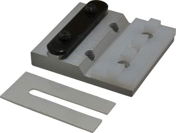 80/20 Inc. - 3-1/8" Wide, 1/2" High, Open Shelving Accessory/Component - Aluminum, 2.812" Deep, Use with Series 15 - 1515 Extrusion - USA Tool & Supply