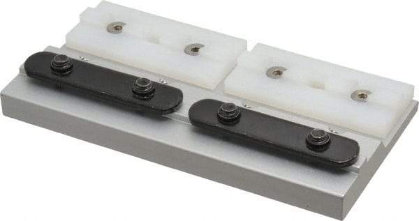 80/20 Inc. - 3-1/8" Wide, 1/2" High, Open Shelving Accessory/Component - Aluminum, 6" Deep, Use with Series 15 - 1515 Extrusion - USA Tool & Supply