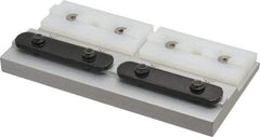 80/20 Inc. - 3-1/8" Wide, 1/2" High, Open Shelving Accessory/Component - Aluminum, 6" Deep, Use with Series 15 - 1515 Extrusion - USA Tool & Supply