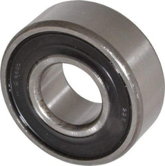 SKF - 20mm Bore Diam, 47mm OD, Double Seal Self Aligning Radial Ball Bearing - 18mm Wide, 2 Rows, Round Bore, 933 Lb Static Capacity, 3,780 Lb Dynamic Capacity - USA Tool & Supply