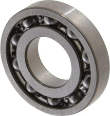 SKF - 5/8" Bore Diam, 1-3/8" OD, Open Deep Groove Radial Ball Bearing - 9/32" Wide, 1 Row, Round Bore, 731 Lb Static Capacity, 1,360 Lb Dynamic Capacity - USA Tool & Supply