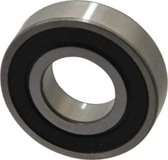 SKF - 5/8" Bore Diam, 1-3/8" OD, Double Seal Deep Groove Radial Ball Bearing - 0.3438" Wide, 1 Row, Round Bore, 731 Lb Static Capacity, 1,360 Lb Dynamic Capacity - USA Tool & Supply