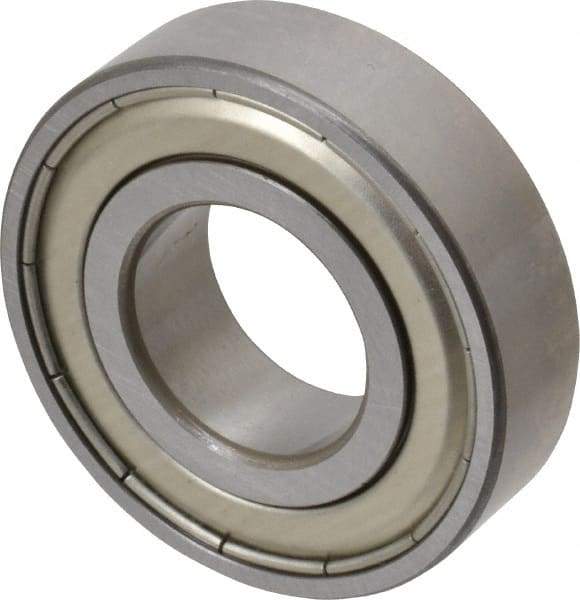 SKF - 3/4" Bore Diam, 1-5/8" OD, Double Shield Deep Groove Radial Ball Bearing - 7/16" Wide, 1 Row, Round Bore, 1,150 Lb Static Capacity, 2,100 Lb Dynamic Capacity - USA Tool & Supply