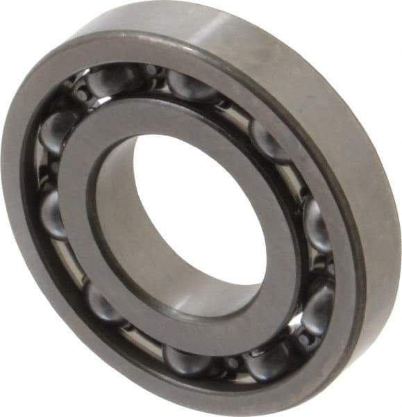 SKF - 7/8" Bore Diam, 1-7/8" OD, Open Deep Groove Radial Ball Bearing - 3/8" Wide, 1 Row, Round Bore, 1,320 Lb Static Capacity, 2,270 Lb Dynamic Capacity - USA Tool & Supply
