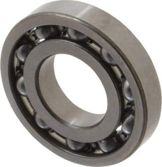 SKF - 7/8" Bore Diam, 1-7/8" OD, Open Deep Groove Radial Ball Bearing - 3/8" Wide, 1 Row, Round Bore, 1,320 Lb Static Capacity, 2,270 Lb Dynamic Capacity - USA Tool & Supply