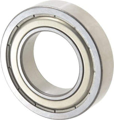 SKF - 1-1/4" Bore Diam, 2-1/4" OD, Double Shield Deep Groove Radial Ball Bearing - 1/2" Wide, 1 Row, Round Bore, 2,090 Lb Static Capacity, 3,150 Lb Dynamic Capacity - USA Tool & Supply