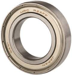 SKF - 1-1/2" Bore Diam, 2-5/8" OD, Double Shield Deep Groove Radial Ball Bearing - 9/16" Wide, 1 Row, Round Bore, 2,650 Lb Static Capacity, 3,780 Lb Dynamic Capacity - USA Tool & Supply