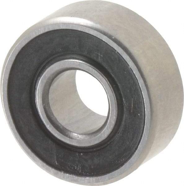 SKF - 3/16" Bore Diam, 1/2" OD, Double Seal Deep Groove Radial Ball Bearing - 5/32" Wide, 1 Row, Round Bore, 110 Lb Static Capacity, 215 Lb Dynamic Capacity - USA Tool & Supply