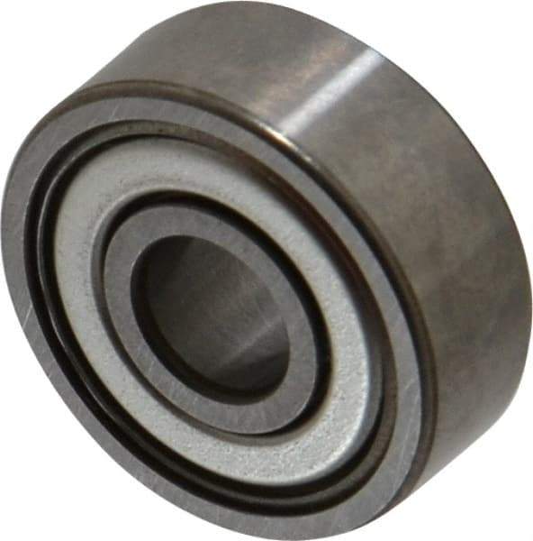SKF - 1/4" Bore Diam, 3/4" OD, Double Shield Deep Groove Radial Ball Bearing - 9/32" Wide, 1 Row, Round Bore, 261 Lb Static Capacity, 632 Lb Dynamic Capacity - USA Tool & Supply