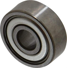 SKF - 1/4" Bore Diam, 3/4" OD, Double Shield Deep Groove Radial Ball Bearing - 9/32" Wide, 1 Row, Round Bore, 261 Lb Static Capacity, 632 Lb Dynamic Capacity - USA Tool & Supply