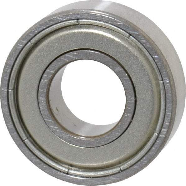 SKF - 3/8" Bore Diam, 7/8" OD, Double Shield Deep Groove Radial Ball Bearing - 9/32" Wide, 1 Row, Round Bore, 301 Lb Static Capacity, 746 Lb Dynamic Capacity - USA Tool & Supply