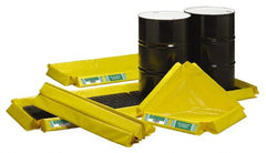 Enpac - Spill Pallets, Platforms, Sumps & Basins Number of Drums: 8 Sump Capacity (Gal.): 80.00 - USA Tool & Supply