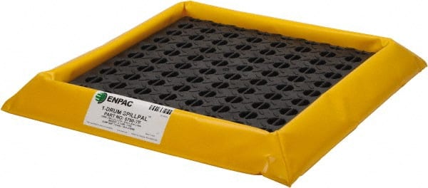 Enpac - Spill Pallets, Platforms, Sumps & Basins Number of Drums: 1 Sump Capacity (Gal.): 10.00 - USA Tool & Supply