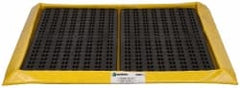 Enpac - Spill Pallets, Platforms, Sumps & Basins Number of Drums: 4 Sump Capacity (Gal.): 30.00 - USA Tool & Supply