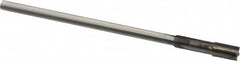 Made in USA - 0.2041 to 0.221" Diam, 13/64" Diam Shank, 1-1/4" Flute, Semi Finish Semi Ground Chucking Reamer - USA Tool & Supply