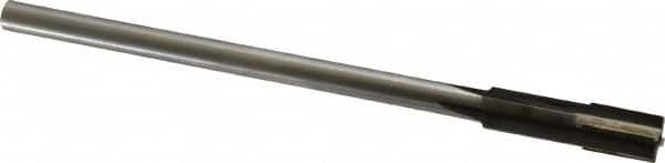 Made in USA - 0.3151 to 0.347" Diam, 9/32" Diam Shank, 1-1/2" Flute, Semi Finish Semi Ground Chucking Reamer - USA Tool & Supply