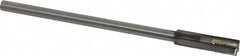 Made in USA - 0.381 to 0.409" Diam, 5/16" Diam 1-3/4" Flute, Semi Finish Semi Ground Chucking Reamer - USA Tool & Supply