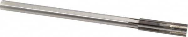 Made in USA - 0.4721 to 0.5031" Diam, 7/16" Diam Shank, 2" Flute, Semi Finish Semi Ground Chucking Reamer - USA Tool & Supply