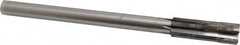Made in USA - 0.7221 to 0.753" Diam, 5/8" Diam Shank, 2-1/2" Flute, Semi Finish Semi Ground Chucking Reamer - USA Tool & Supply