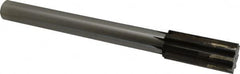 Made in USA - 1.1906 to 1.253" Diam, 1" Diam Shank, 3" Flute, Semi Finish Semi Ground Chucking Reamer - USA Tool & Supply