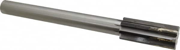 Made in USA - 1.3156 to 1.378" Diam, 1" Diam Shank, 3-1/4" Flute, Semi Finish Semi Ground Chucking Reamer - USA Tool & Supply