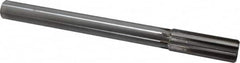 Made in USA - 1" Carbide-Tipped 8 Flute Chucking Reamer - USA Tool & Supply