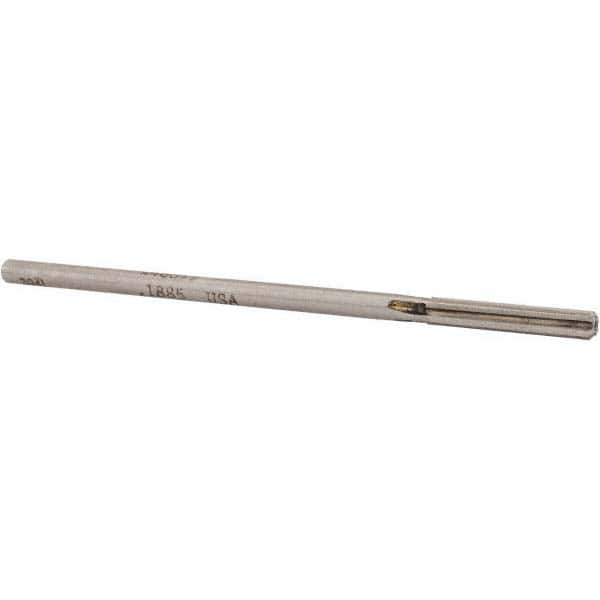 Made in USA - 0.1885" Carbide-Tipped 4 Flute Chucking Reamer - USA Tool & Supply