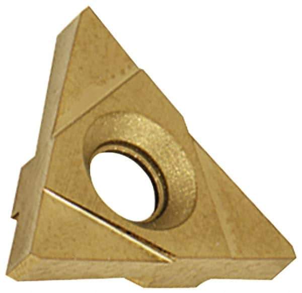 Value Collection - 32TNMC Grade I55, 1/8" Cutting Width Carbide Grooving Insert - 0.151" Max Depth of Cut, Neutral - USA Tool & Supply