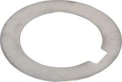 Made in USA - 3/32" Long x 1/4" Wide Notch, 0.01" Thick Internal Notched Washer - 301-304 Stainless Steel, 1" ID, 1-1/2" OD - USA Tool & Supply