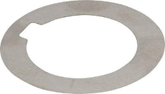 Made in USA - 3/32" Long x 1/4" Wide Notch, 0.005" Thick Internal Notched Washer - 301-304 Stainless Steel, 1" ID, 1-1/2" OD - USA Tool & Supply
