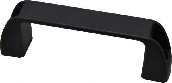 80/20 Inc. - 5.47" Long x 1.02" Wide x 1.63" High, Plastic Door Handle - Plastic, 4.6" Center to Center - USA Tool & Supply