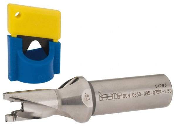 Iscar - 0.63" to 0.665" Diam, 1.5xD, 0.95" Max Depth, 3/4" Shank Diam, 3.91" OAL, Replaceable-Tip Drill - FCP, ICK, ICK-2M, ICM, ICN, ICP, iCP-2M Insert, 16 Seat Size, 07221294 Toolholder, Series SumoCham - USA Tool & Supply