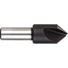 Titan USA - Countersinks; Head Diameter (Inch): 1 ; Head Diameter (Decimal Inch): 1.0000 ; Number of Flutes: 1 ; Included Angle: 90 ; Countersink Material: Solid Carbide ; Countersink Finish/Coating: Uncoated - Exact Industrial Supply