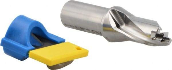 Iscar - 0.866" to 0.902" Diam, 1.5xD, 1.3" Max Depth, 1" Shank Diam, 4.87" OAL, Replaceable-Tip Drill - FCP, ICK, ICK-2M, ICM, ICN, ICP, iCP-2M Insert, 22 Seat Size, 07232234 Toolholder, Series SumoCham - USA Tool & Supply