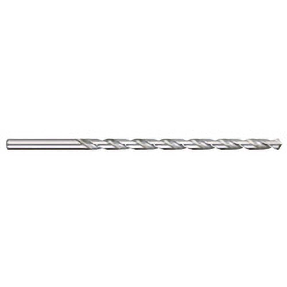 Titan USA - Extra Length Drill Bits; Drill Bit Size (Inch): 21/64 ; Drill Bit Size (Decimal Inch): 0.3281 ; Drill Point Angle: 118 ; Drill Bit Material: High Speed Steel ; Drill Bit Finish/Coating: Uncoated ; Overall Length (Inch): 12 - Exact Industrial Supply