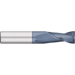 Titan USA - Square End Mills; Mill Diameter (Inch): 1/16 ; Mill Diameter (Decimal Inch): 0.0625 ; Number of Flutes: 2 ; Length of Cut (Inch): 1/4 ; Length of Cut (Decimal Inch): 0.2500 ; Material: Solid Carbide - Exact Industrial Supply