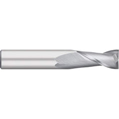 Titan USA - Square End Mills; Mill Diameter (Inch): 1/16 ; Mill Diameter (Decimal Inch): 0.0625 ; Number of Flutes: 2 ; Length of Cut (Inch): 1/4 ; Length of Cut (Decimal Inch): 0.2500 ; Material: Solid Carbide - Exact Industrial Supply