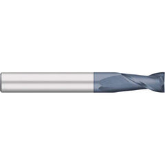 Titan USA - Square End Mills; Mill Diameter (Inch): 1/2 ; Mill Diameter (Decimal Inch): 0.5000 ; Number of Flutes: 2 ; Length of Cut (Inch): 1 ; Length of Cut (Decimal Inch): 1.0000 ; Material: Solid Carbide - Exact Industrial Supply