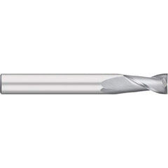 Titan USA - Square End Mills; Mill Diameter (Inch): 7/16 ; Mill Diameter (Decimal Inch): 0.4375 ; Number of Flutes: 2 ; Length of Cut (Inch): 2 ; Length of Cut (Decimal Inch): 2.0000 ; Material: Solid Carbide - Exact Industrial Supply
