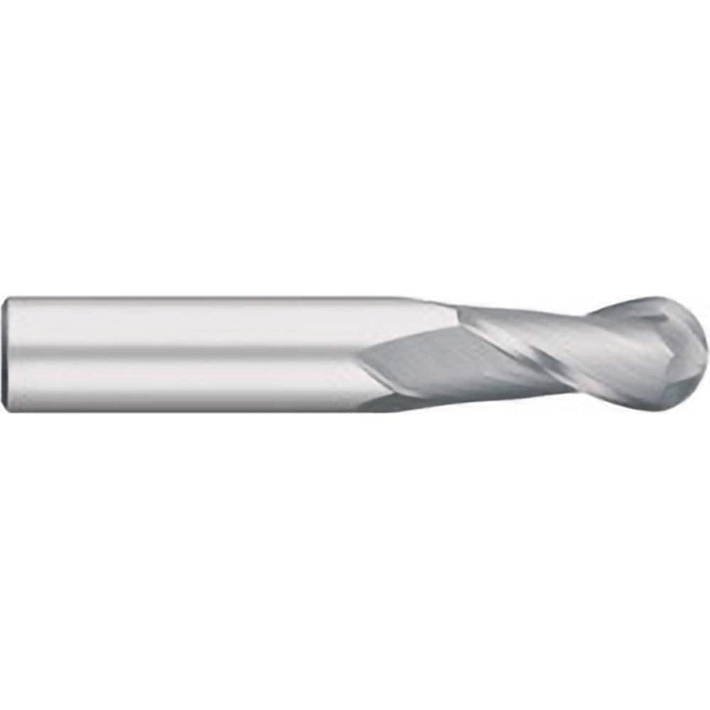 Titan USA - Ball End Mills; Mill Diameter (Inch): 1 ; Mill Diameter (Decimal Inch): 1.0000 ; Number of Flutes: 2 ; Length of Cut (Inch): 1-1/2 ; Length of Cut (Decimal Inch): 1.5000 ; Material: Solid Carbide - Exact Industrial Supply