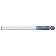 Titan USA - Ball End Mills; Mill Diameter (Inch): 7/8 ; Mill Diameter (Decimal Inch): 0.8750 ; Number of Flutes: 2 ; Length of Cut (Inch): 3 ; Length of Cut (Decimal Inch): 3.0000 ; Material: Solid Carbide - Exact Industrial Supply