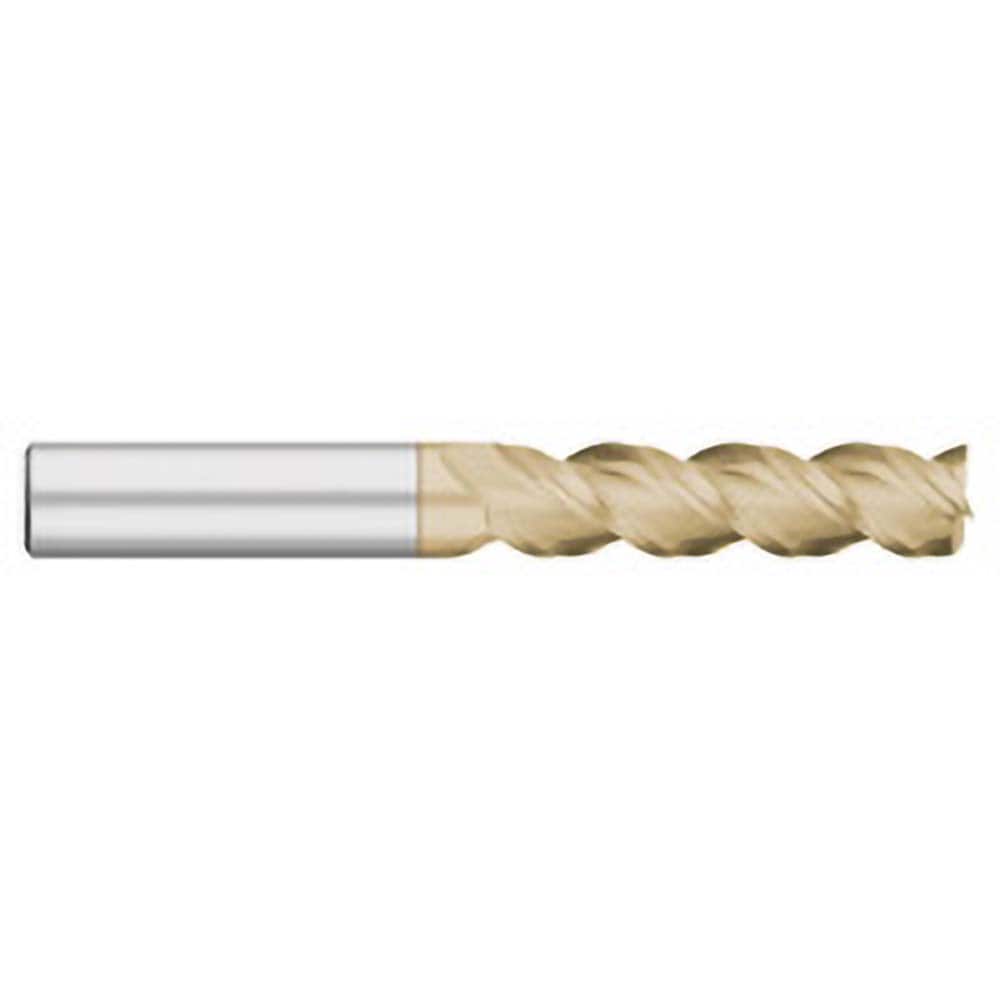 Titan USA - Square End Mills; Mill Diameter (Inch): 5/8 ; Mill Diameter (Decimal Inch): 0.6250 ; Number of Flutes: 3 ; Length of Cut (Inch): 2-3/8 ; Length of Cut (Decimal Inch): 2.3750 ; Material: Solid Carbide - Exact Industrial Supply